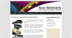 Desktop Screenshot of harzer-wt.de